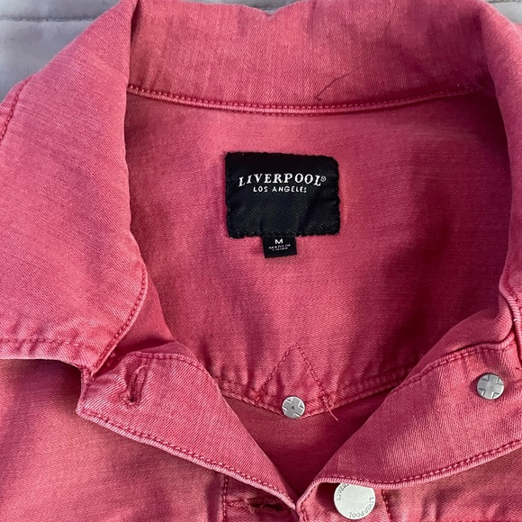 NWT Liverpool Los Angeles Classic Jean Jacket
Rosebud Size M - Picture 9 of 11
